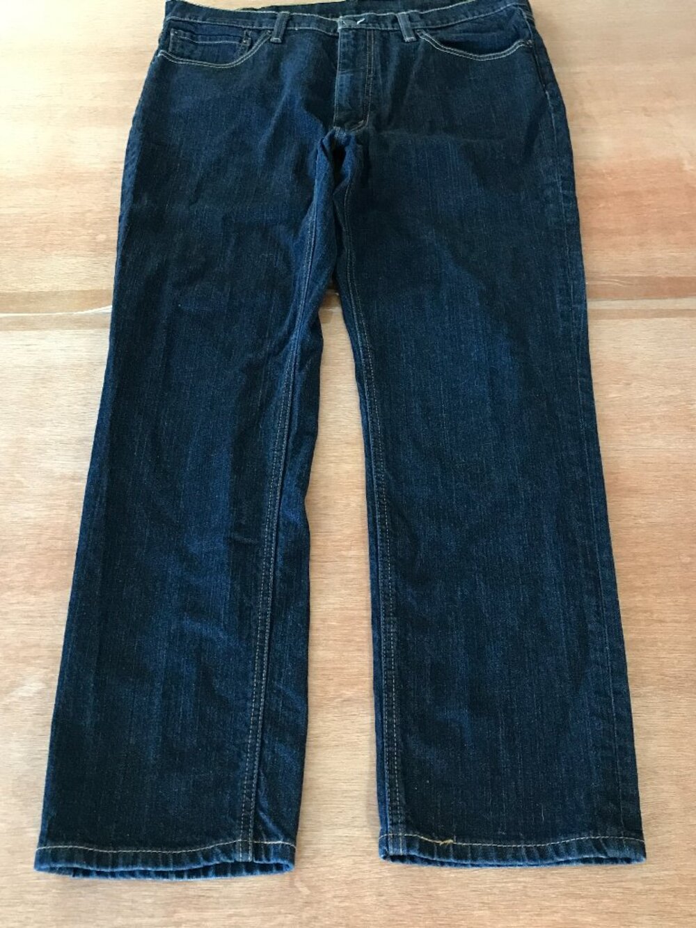 Levi's 541 Athletic Taper Fit Jeans Men 38x28 Blue Mid Rise Stretch Comfort